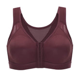 Plus Size Full Coverage Front Closure Bras For Seniors - Okay Trendy